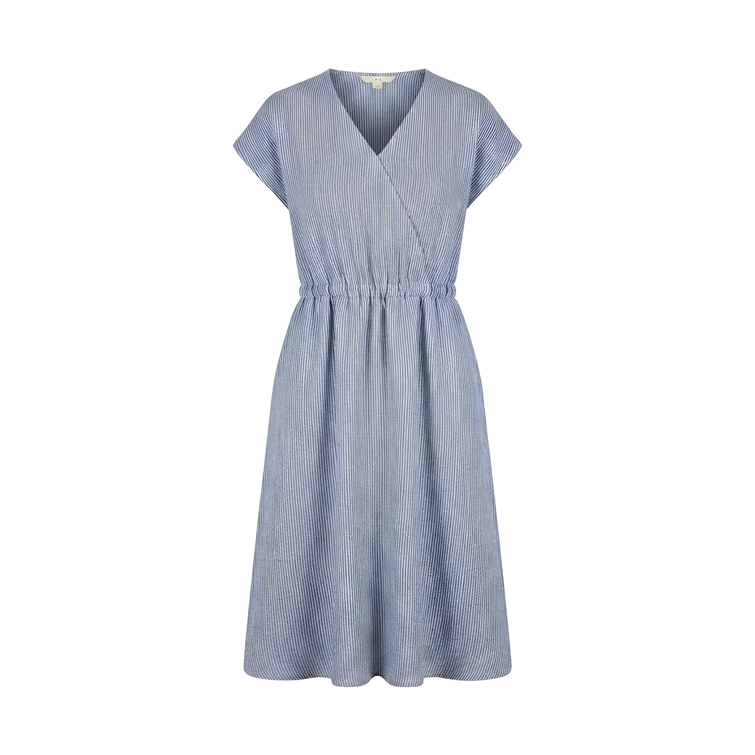 Aria Striped Linen Mini Dress