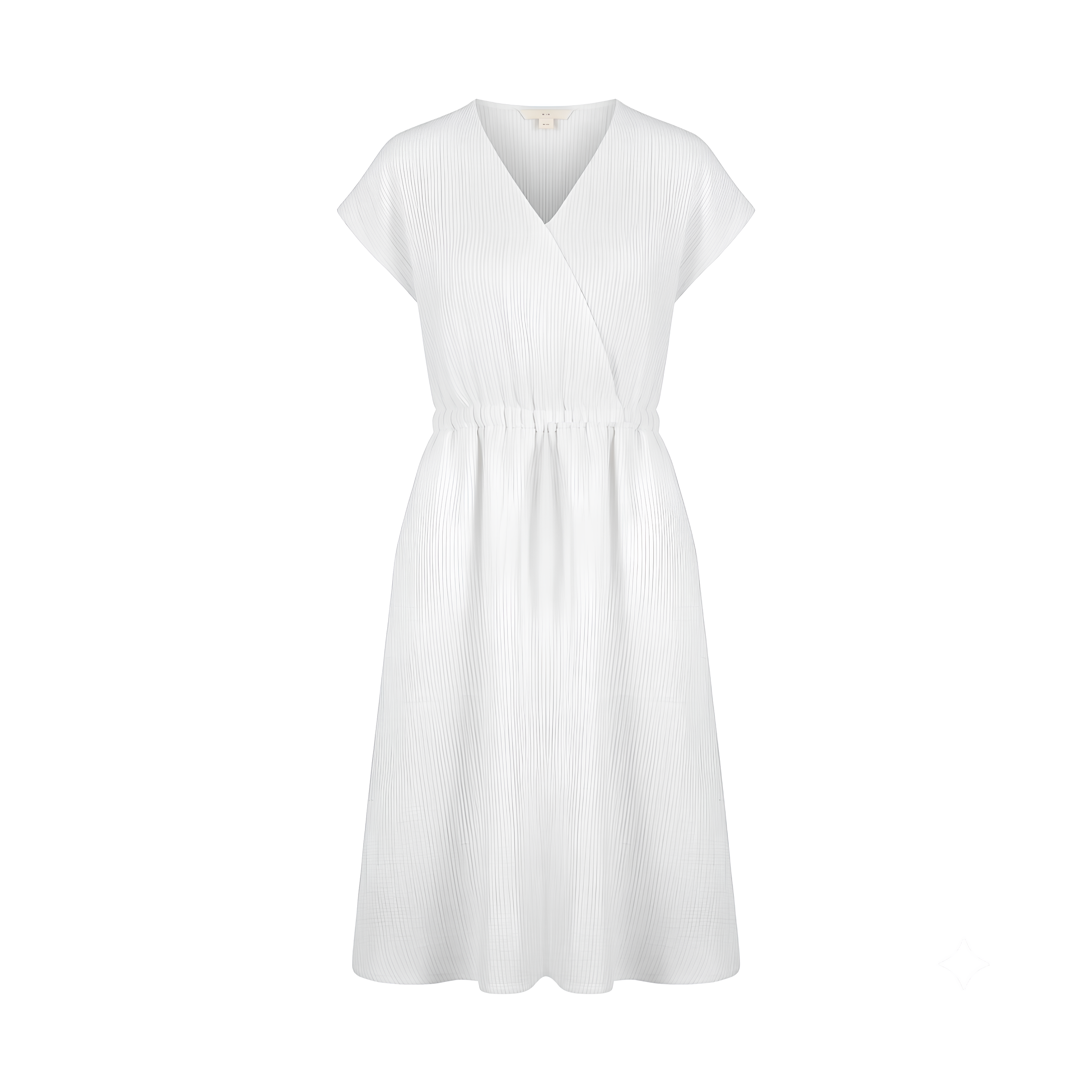Aria Striped Linen Mini Dress