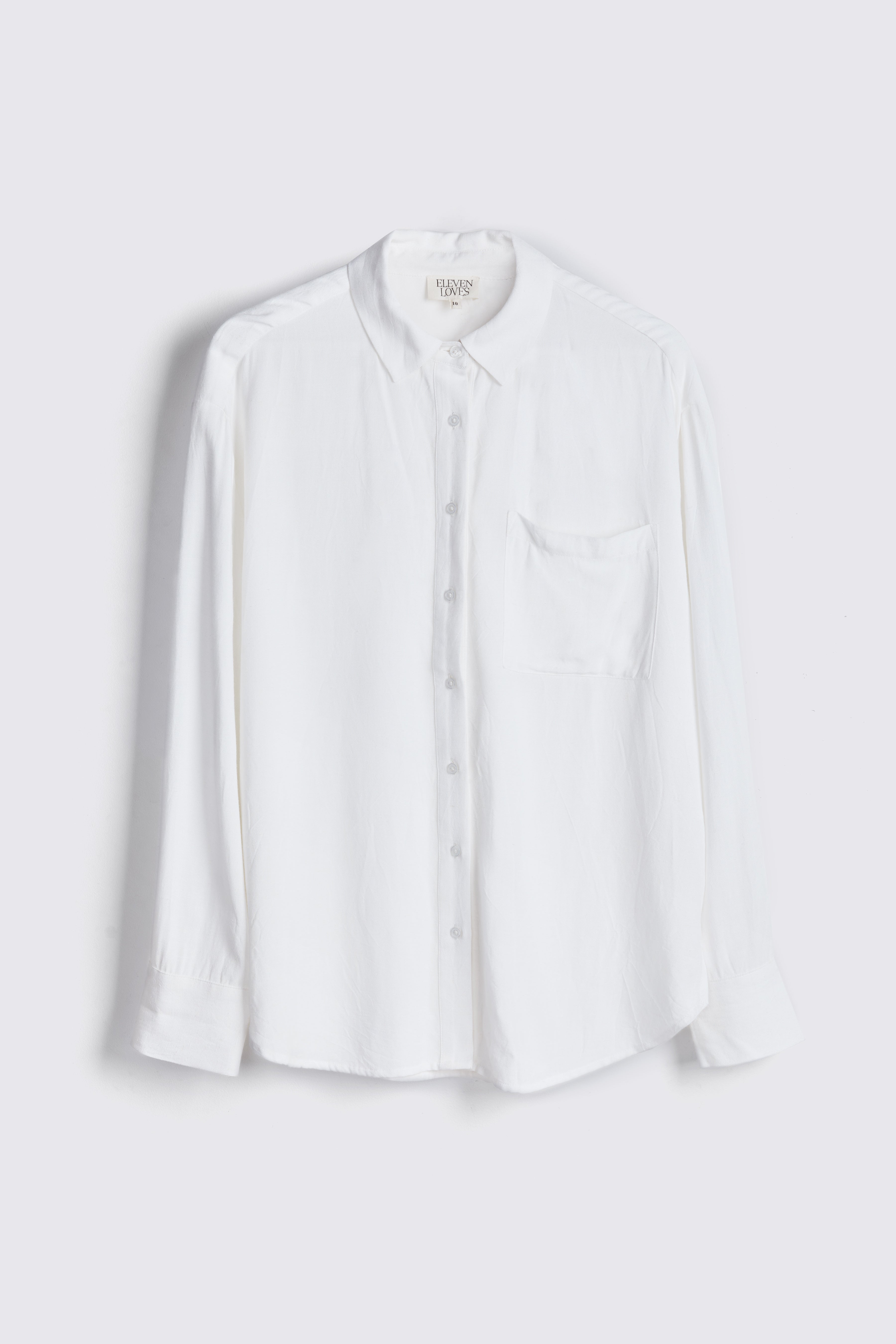 The Perfect Viscose Linen Shirt - Ivory
