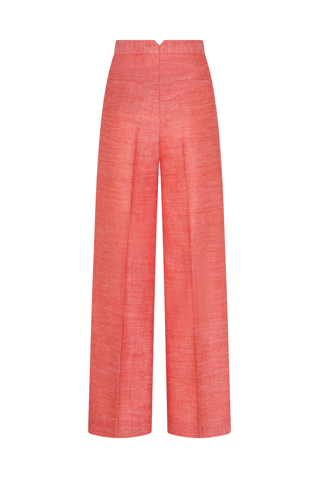 Straight Leg Trouser in Hopsack Mesh