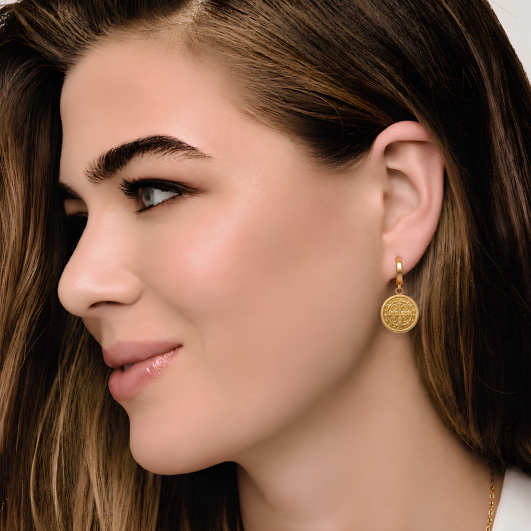 Saint Benedict Earrings