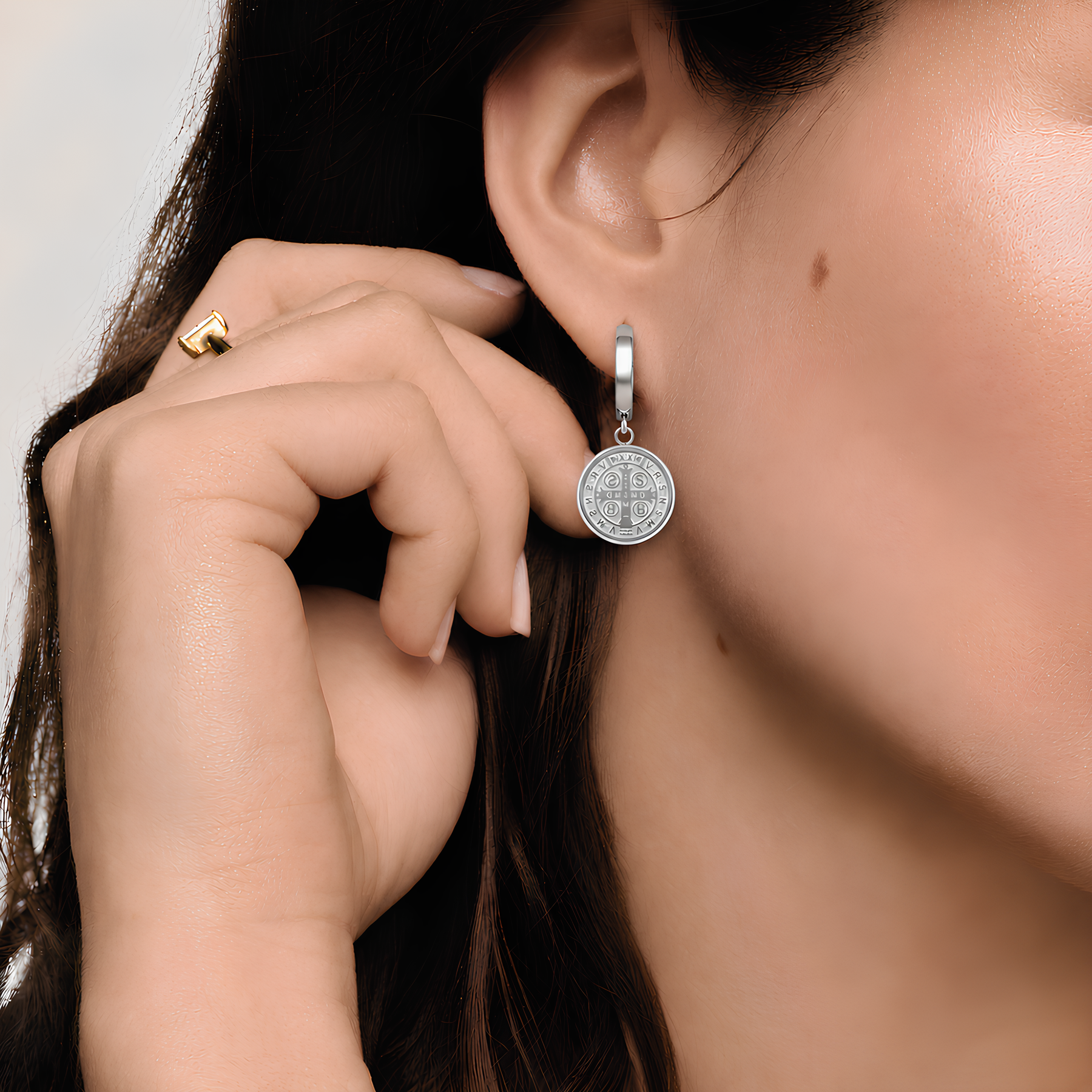 Saint Benedict Earrings