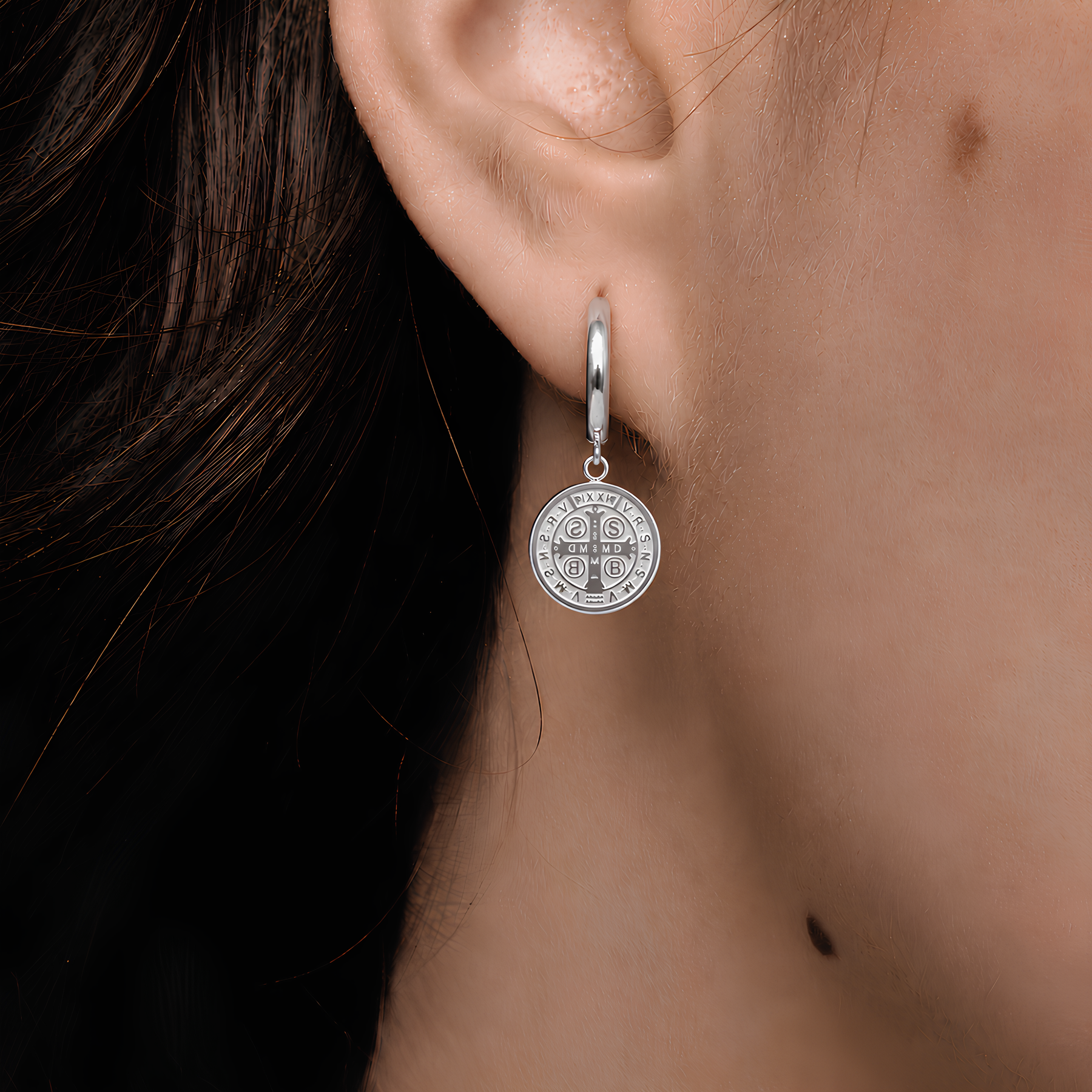 Saint Benedict Earrings