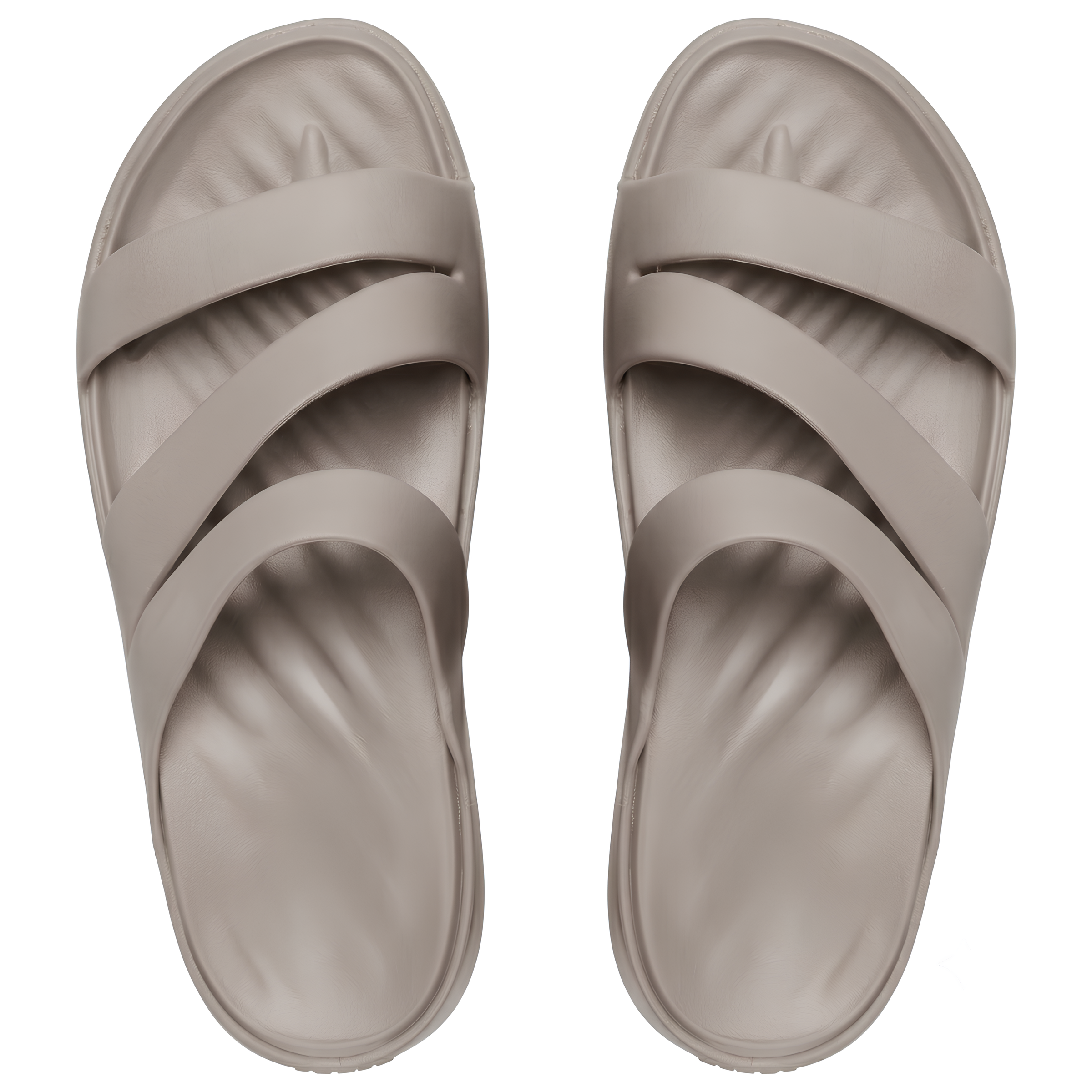 Strappy Comfort Slide Sandals