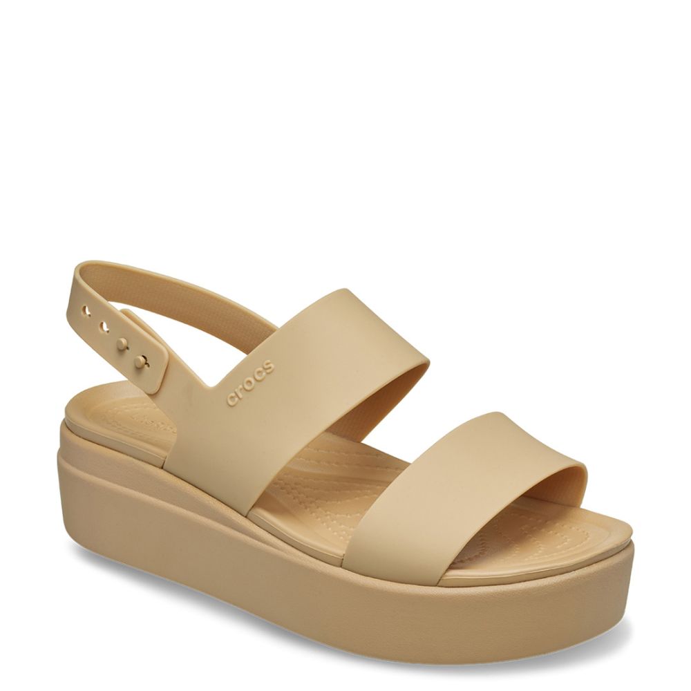 Low Wedge Comfort Sandals