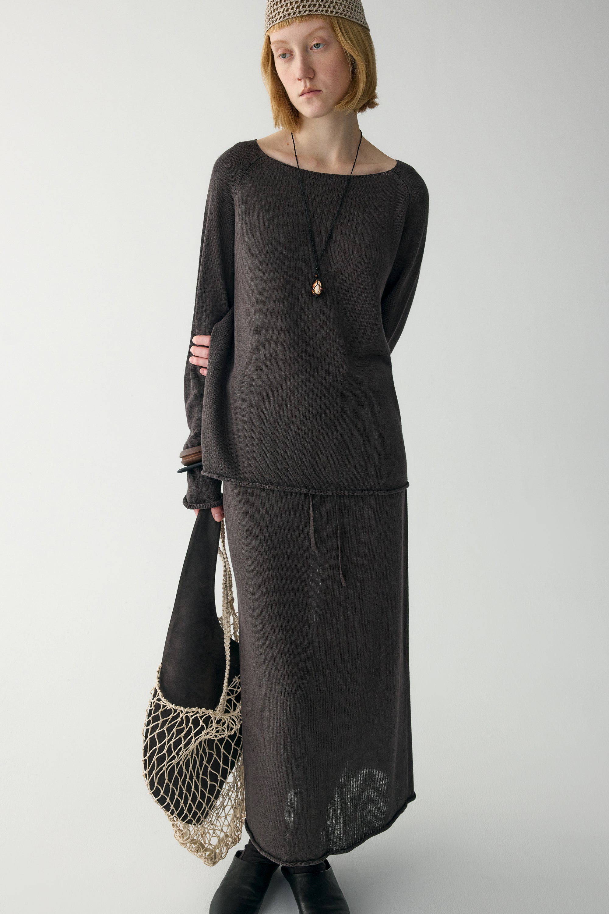 Cotton-linen Maxi Dress