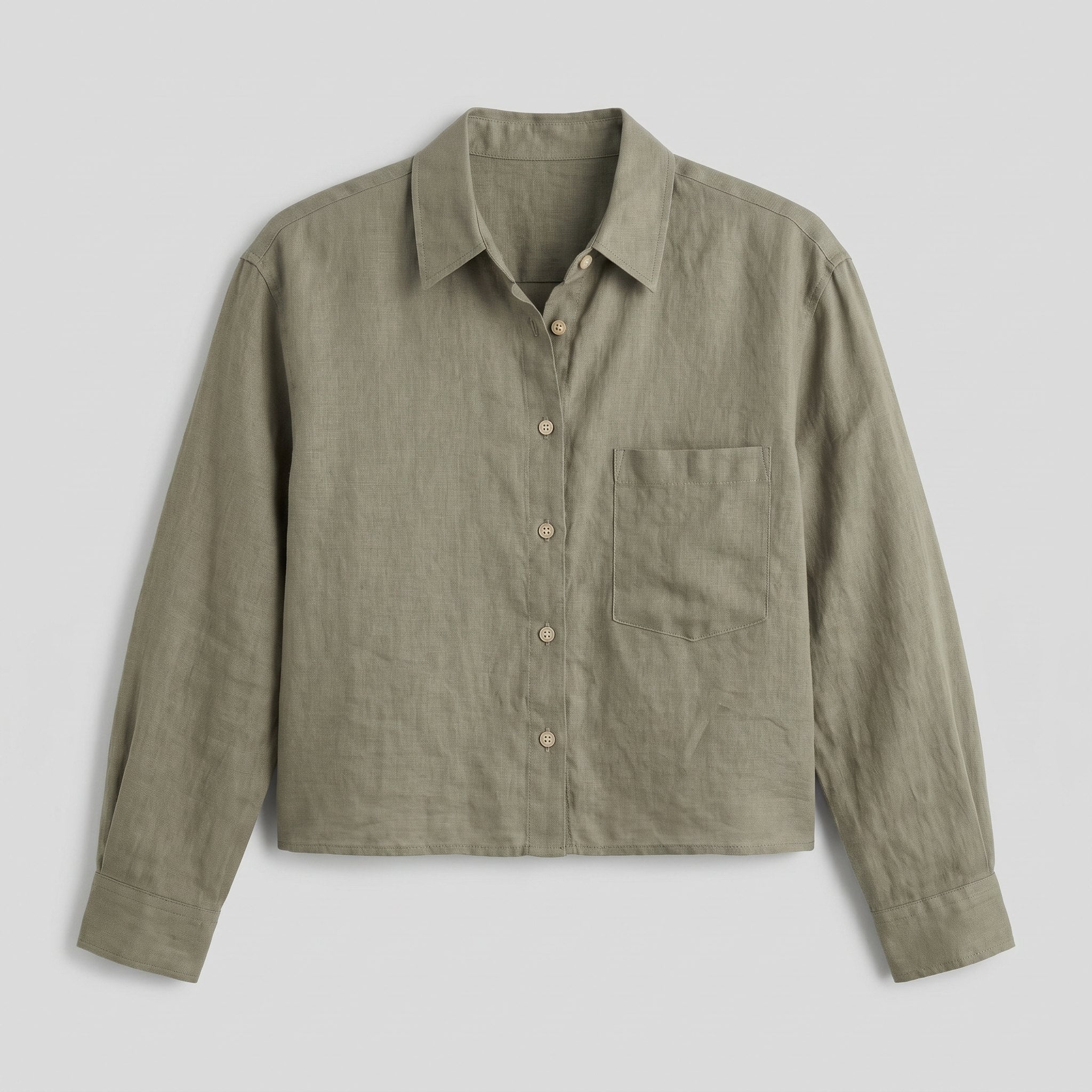 Cleo Women's Shirt | 100% Pure Linen, Oversized Fit