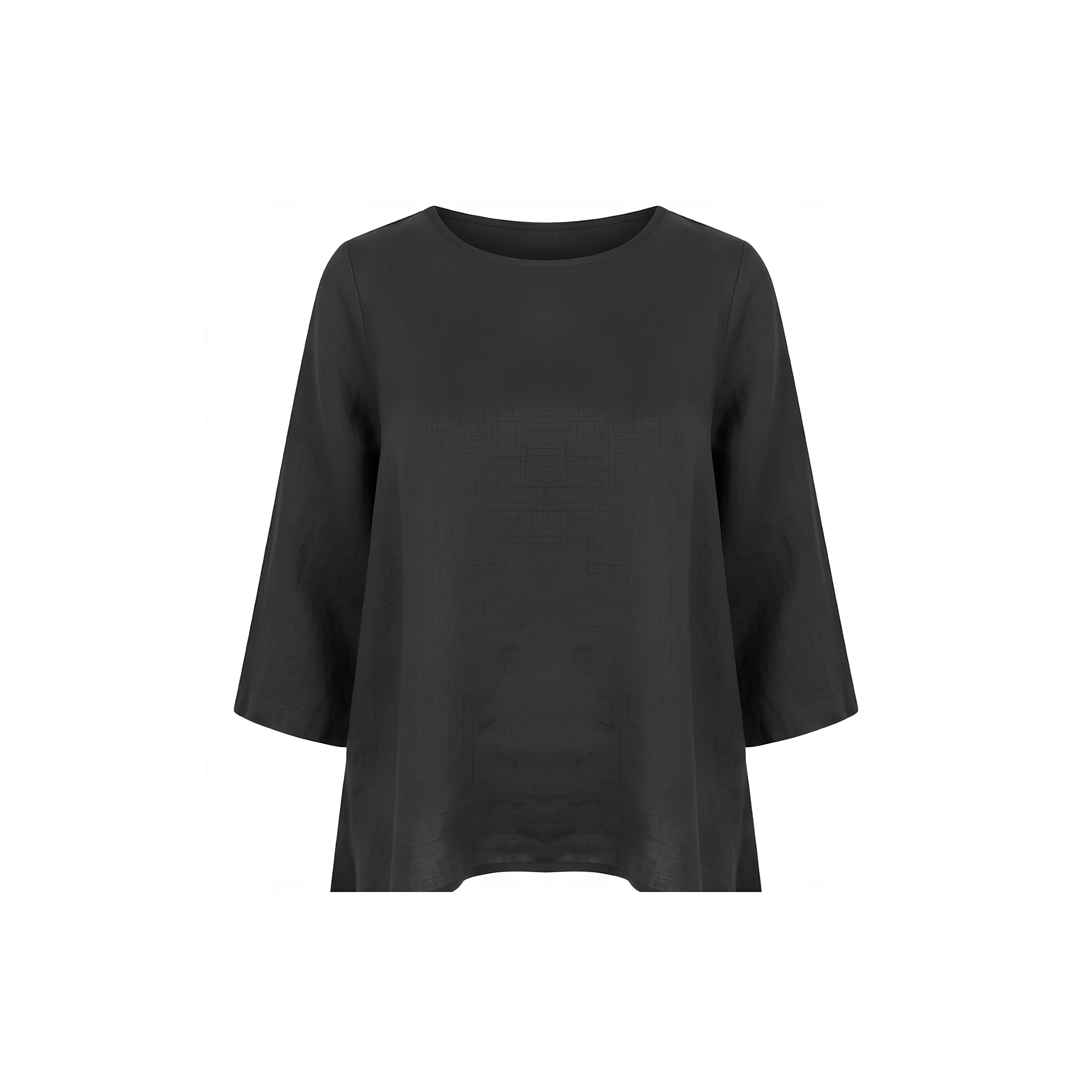 Anna Asymmetric Linen Top