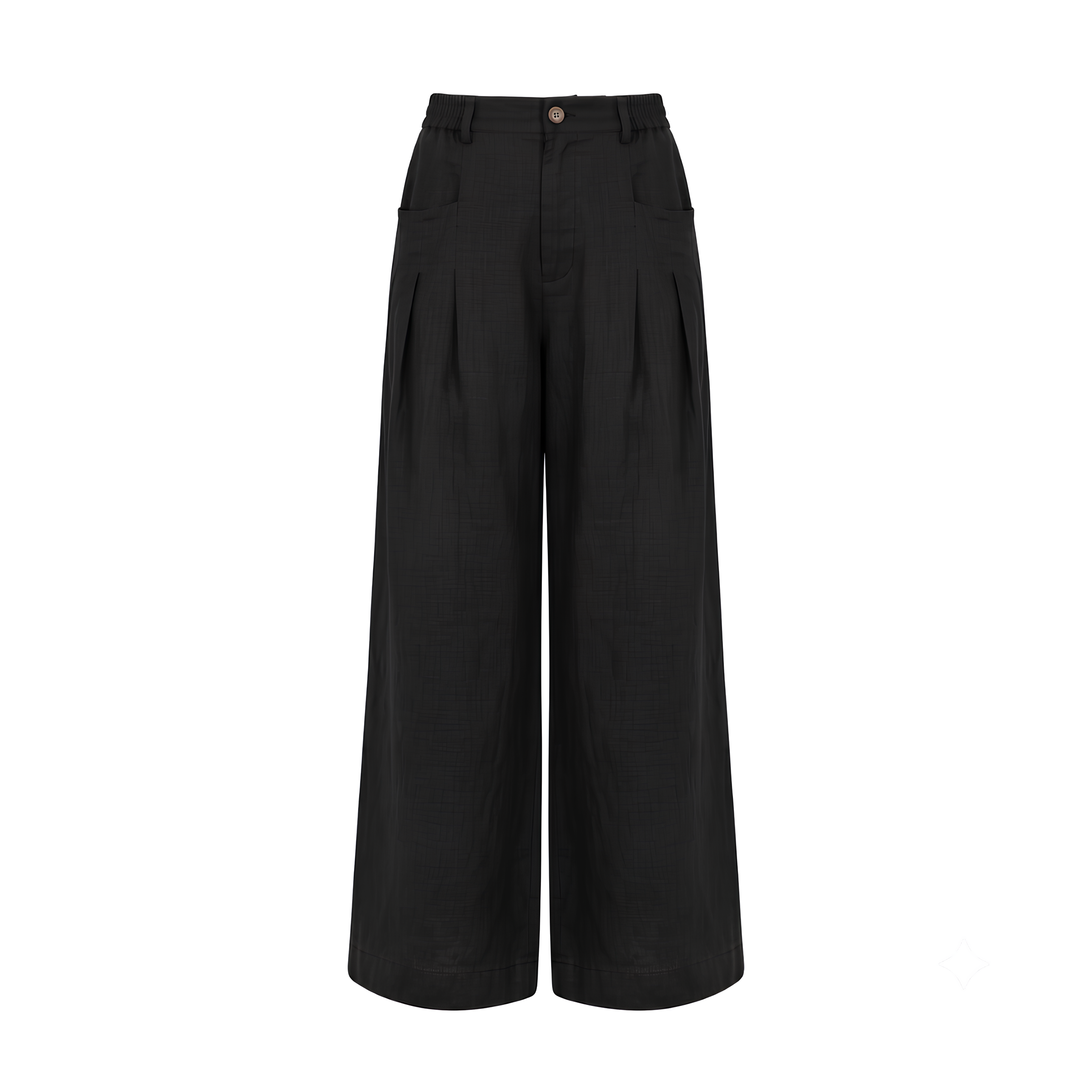 Vera Pleated Linen Trousers