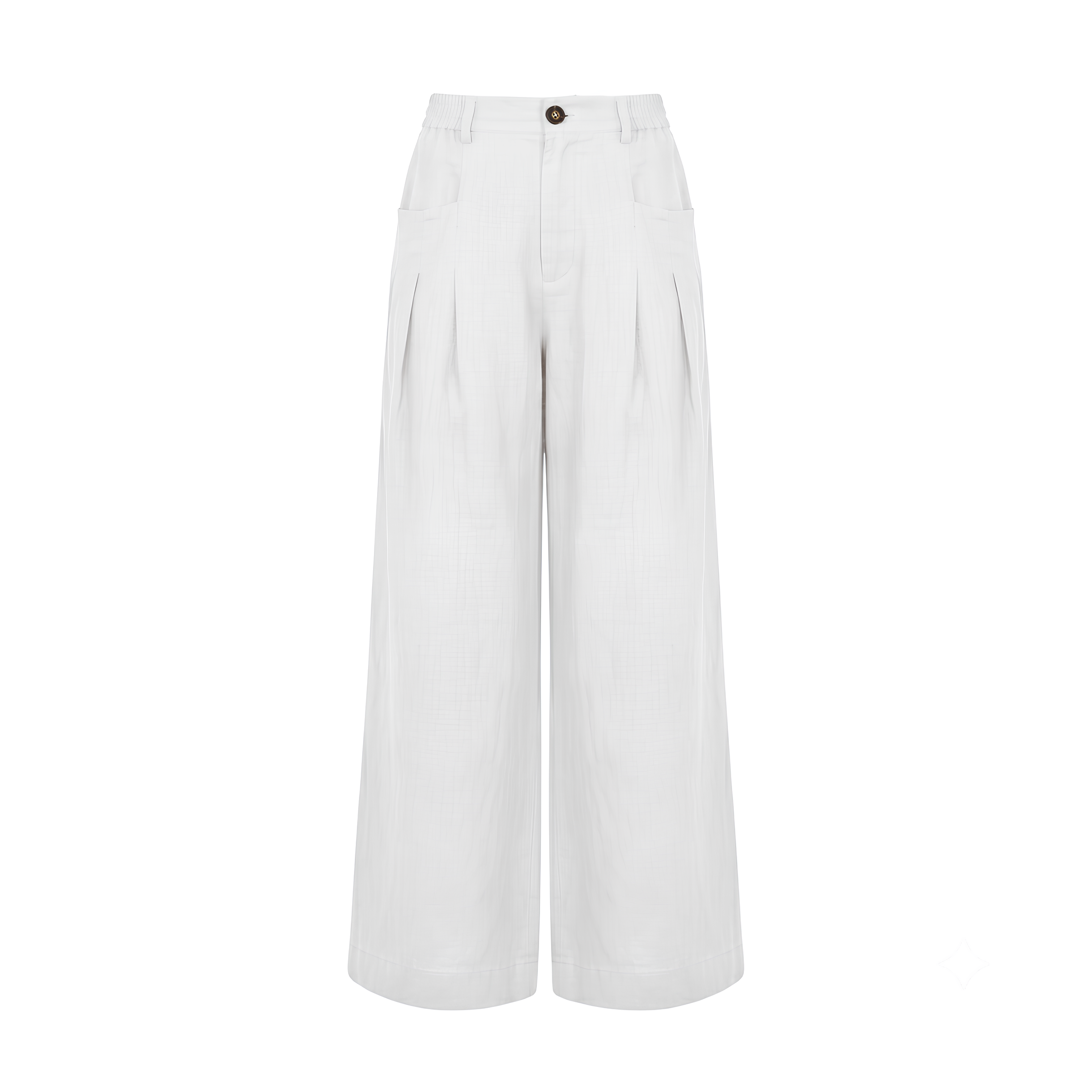 Vera Pleated Linen Trousers