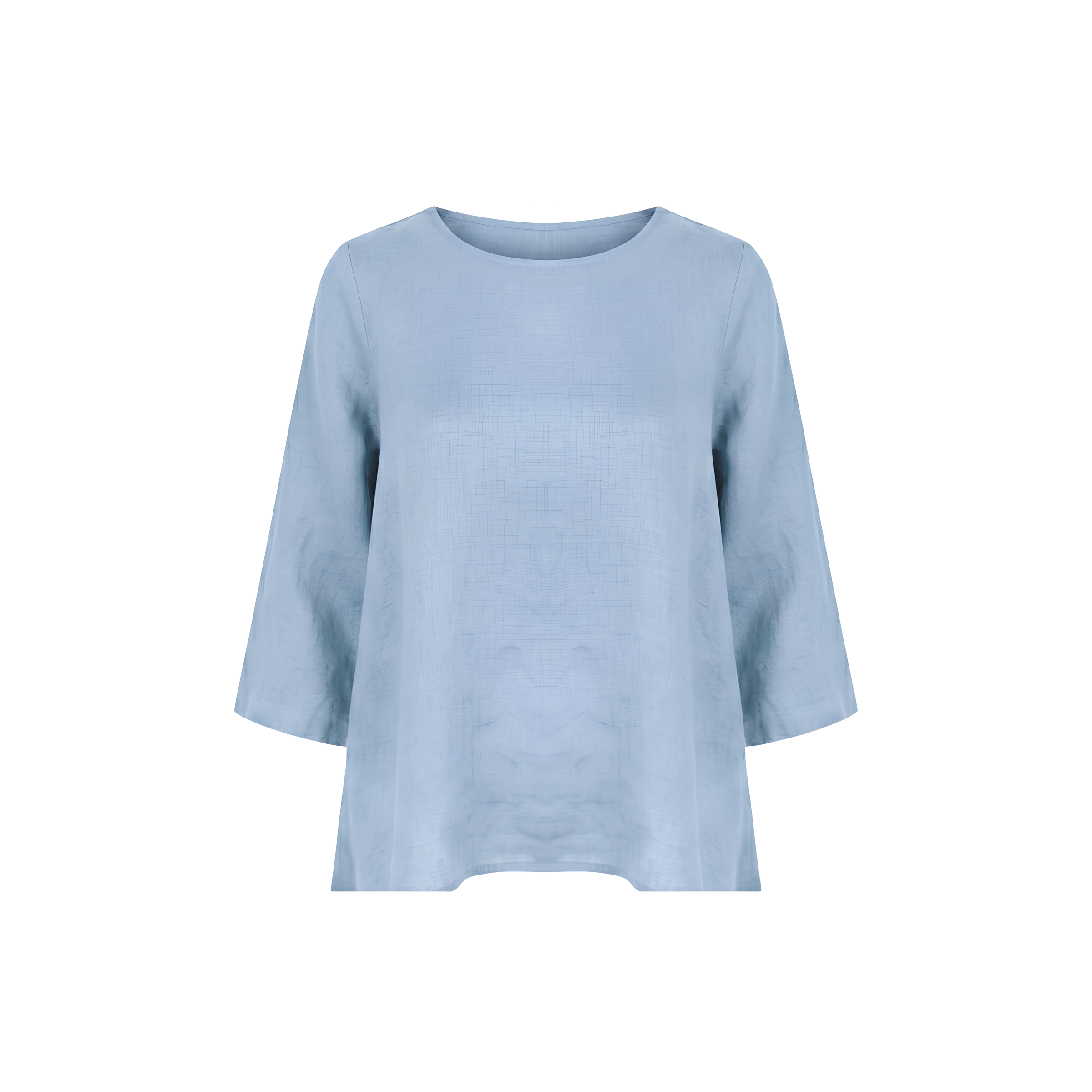 Anna Asymmetric Linen Top
