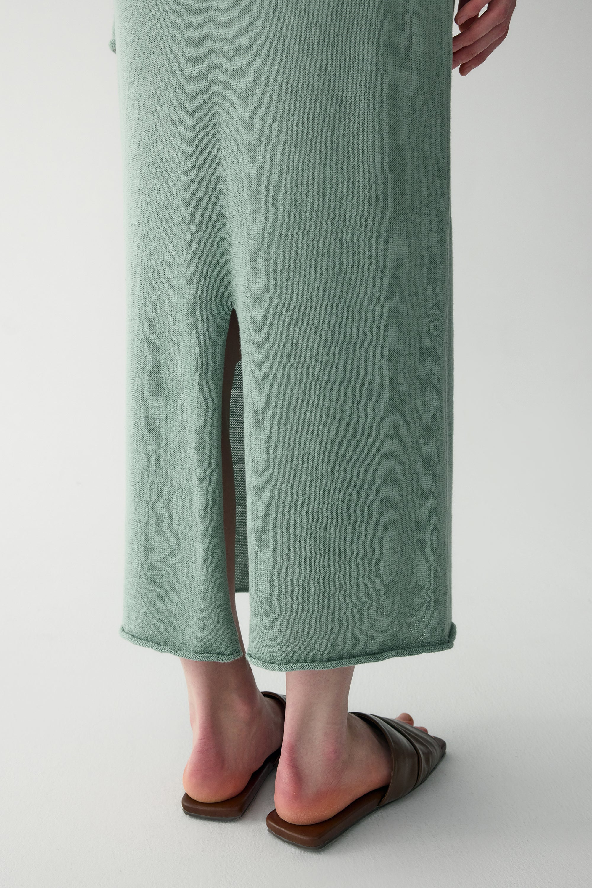 Cotton-linen Maxi Dress