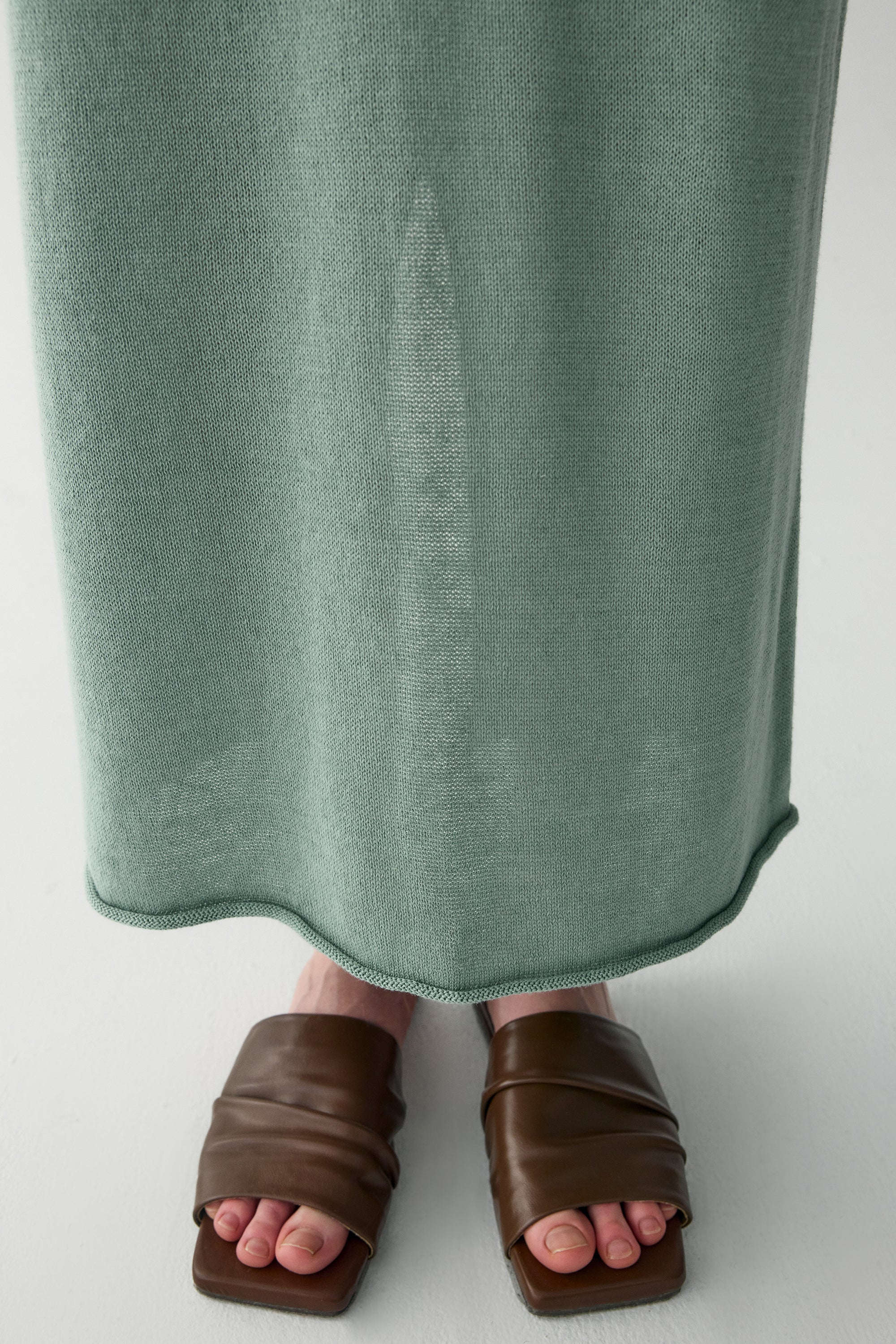 Cotton-linen Maxi Dress