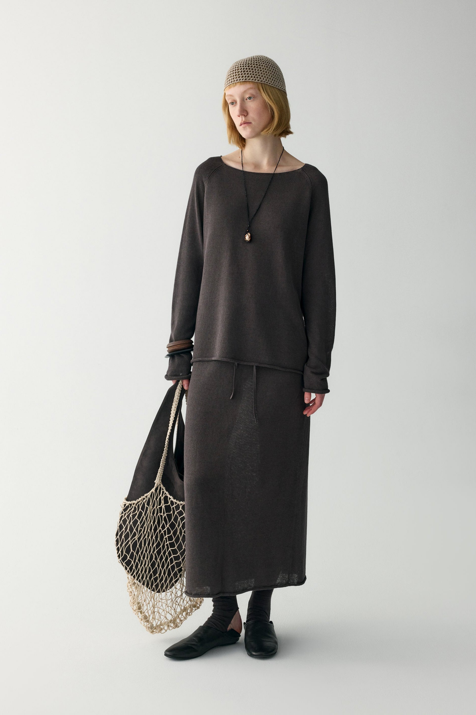 Cotton-linen Maxi Dress