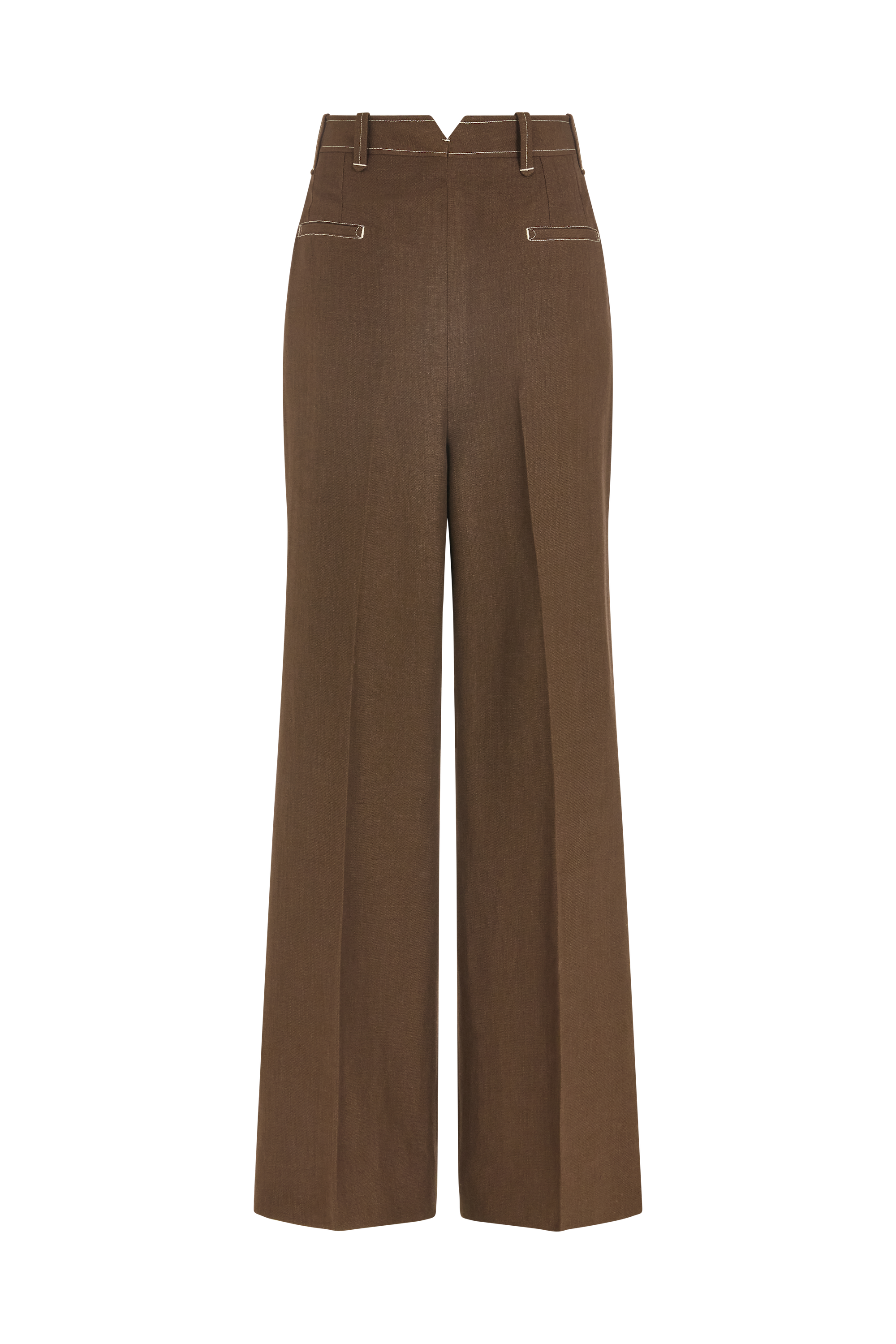 Wide Leg Trouser in Linen