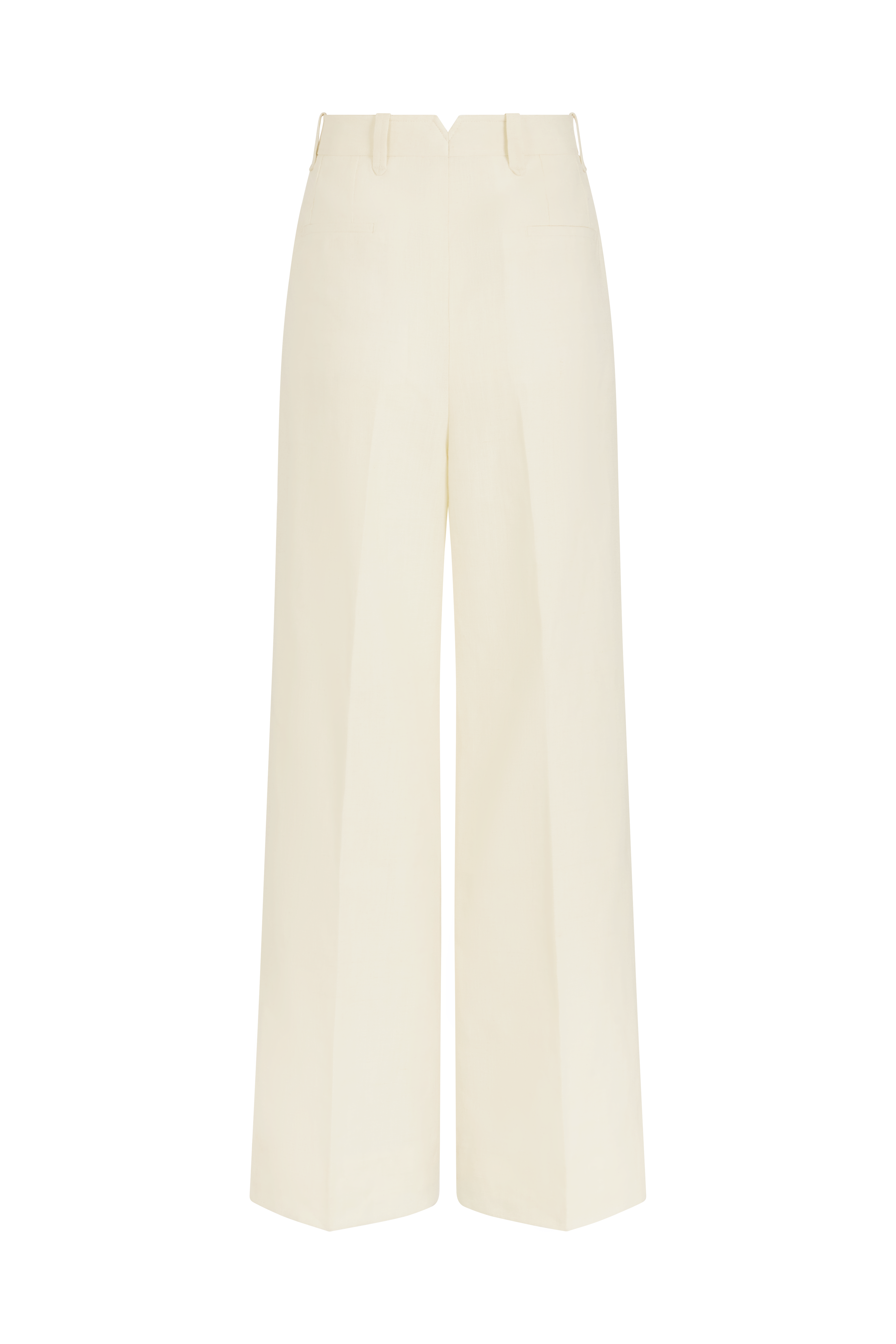 Wide Leg Trouser in Linen