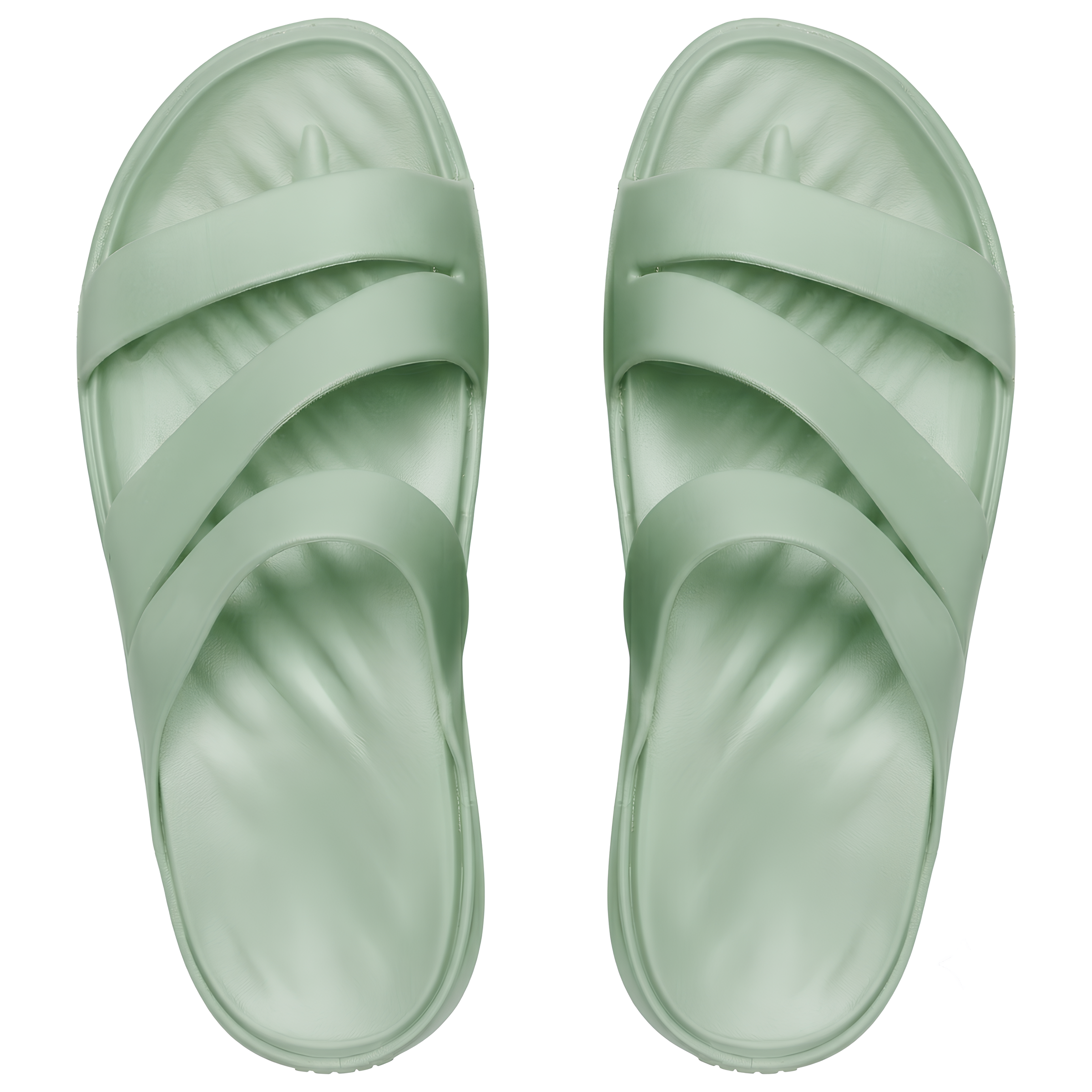 Strappy Comfort Slide Sandals
