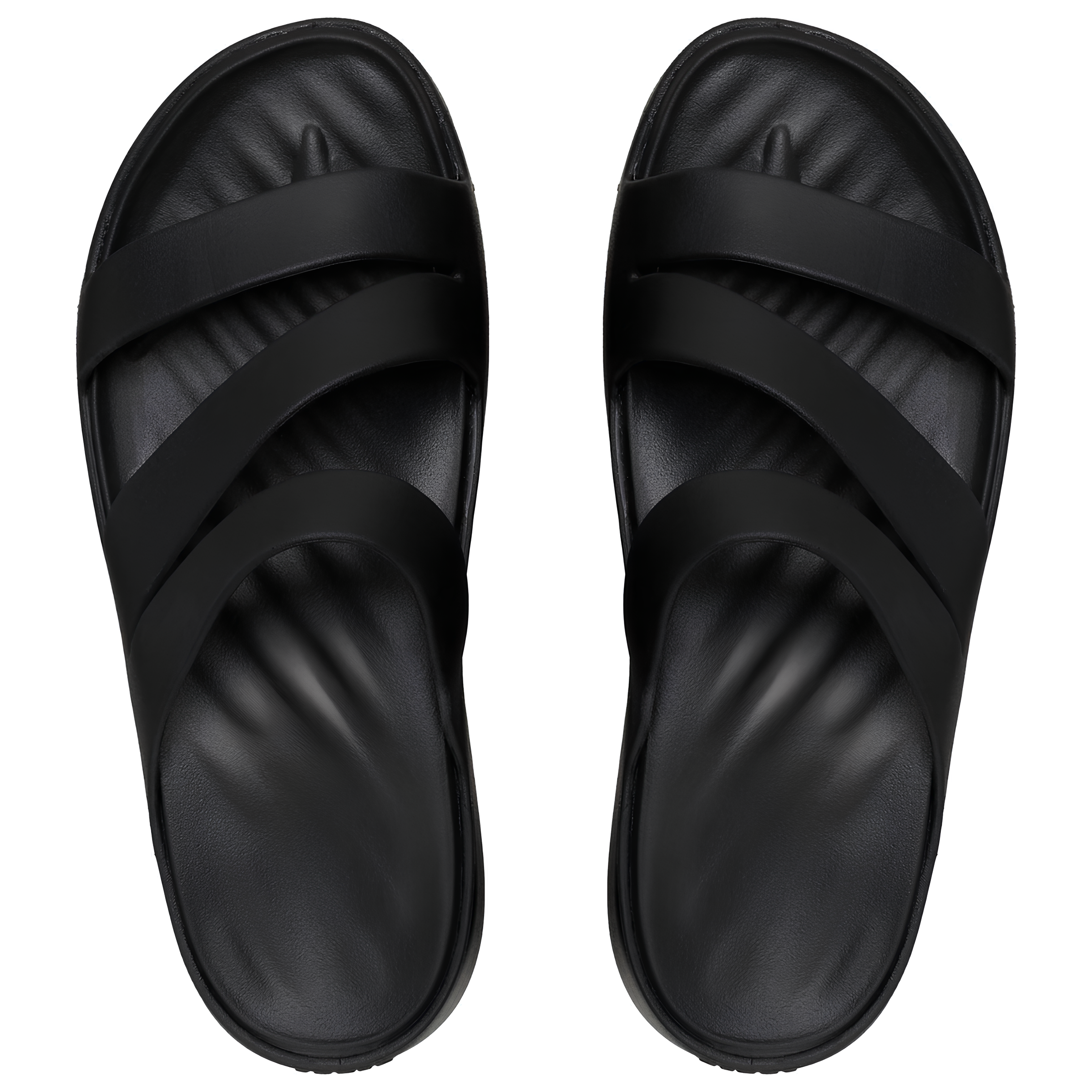 Strappy Comfort Slide Sandals