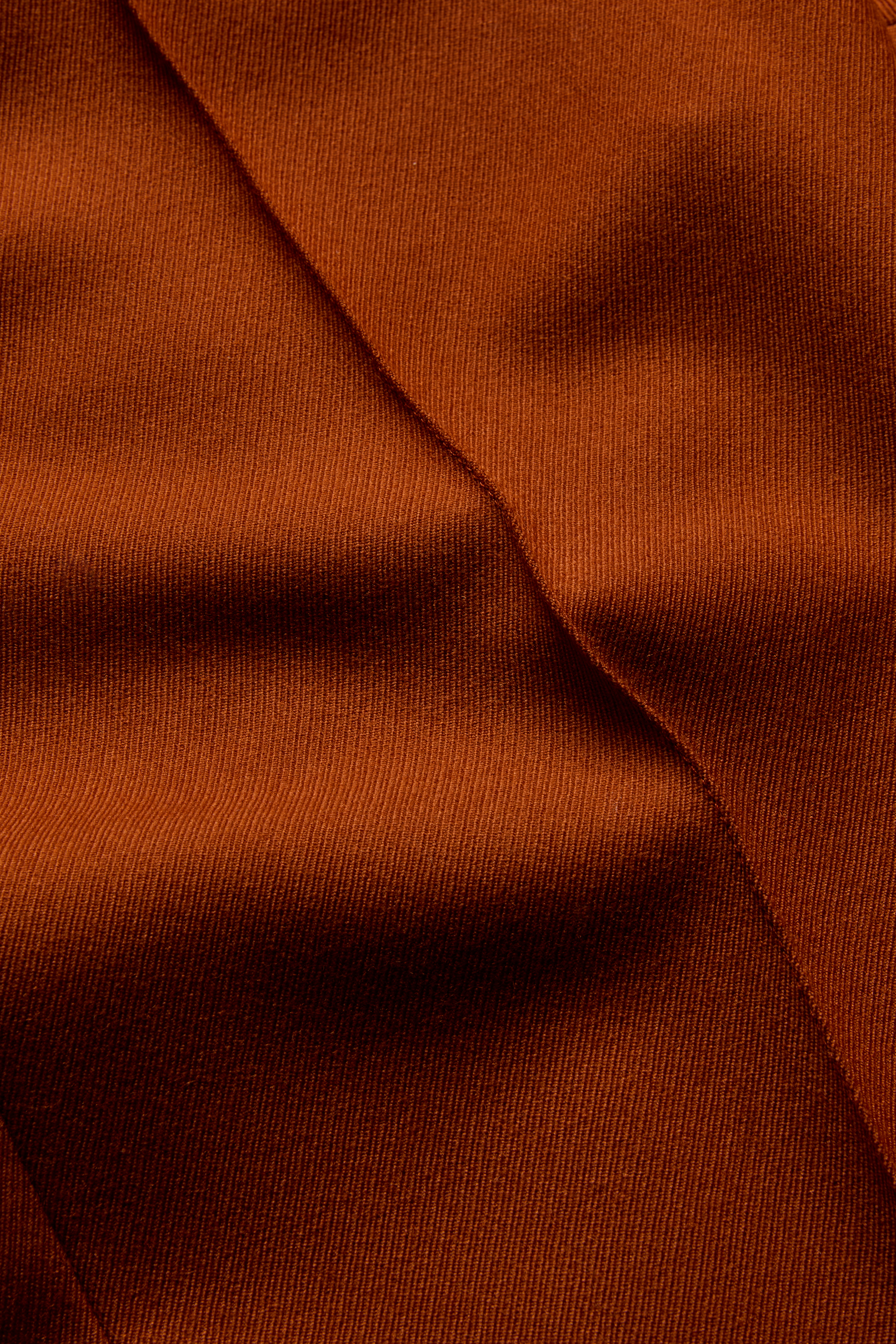 Flared Leg Trouser in Wool Twill