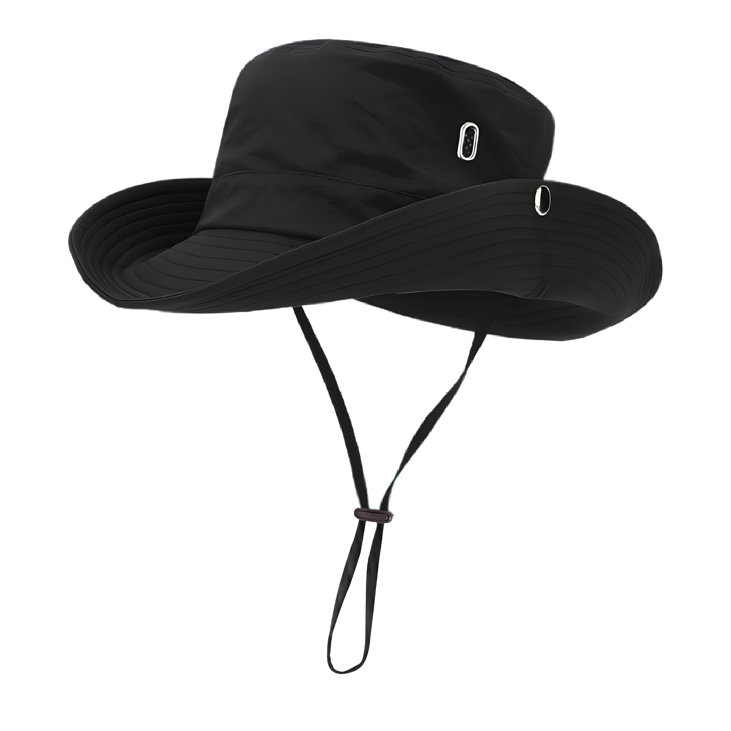 Wide Brim Sun Protection Bucket Hat