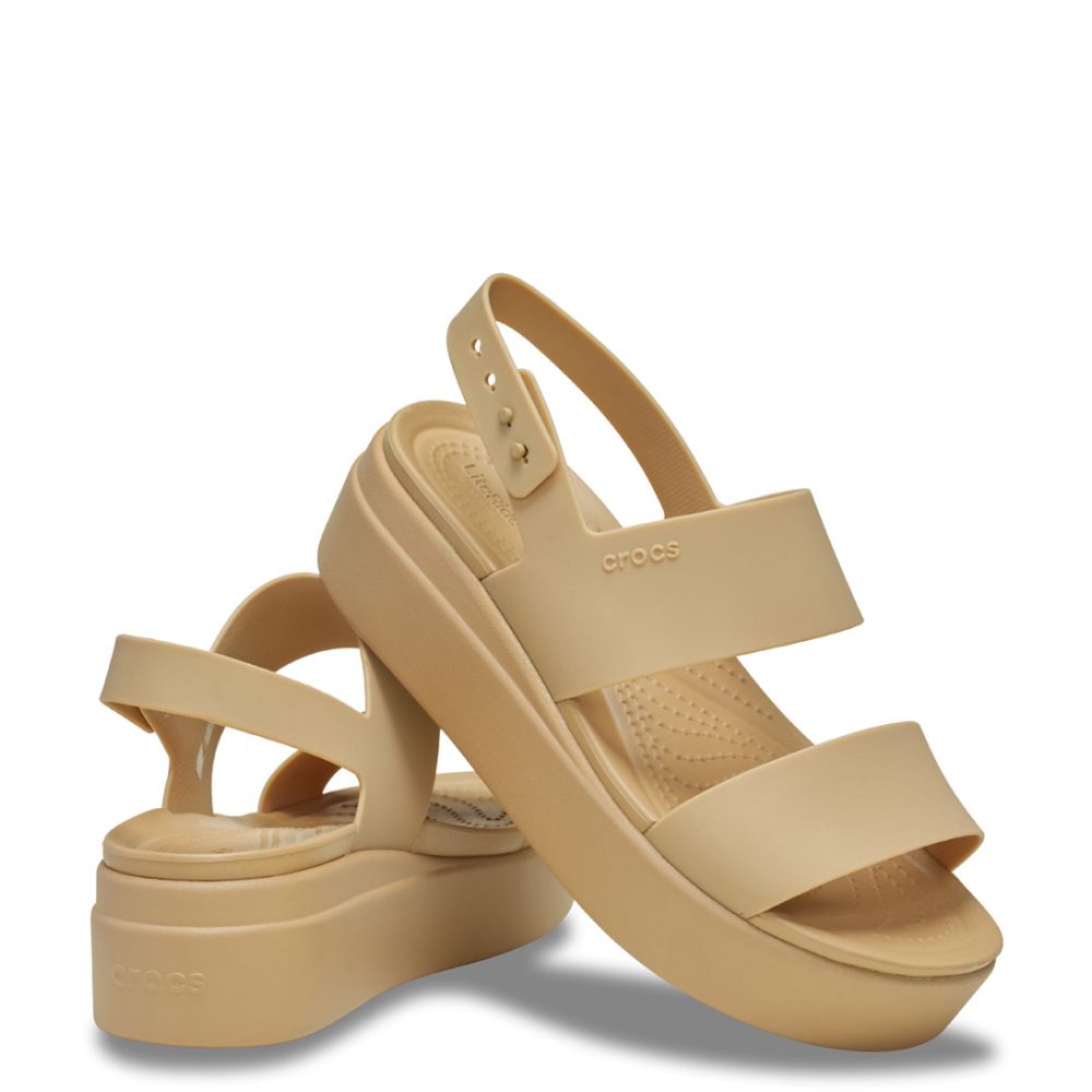 Low Wedge Comfort Sandals