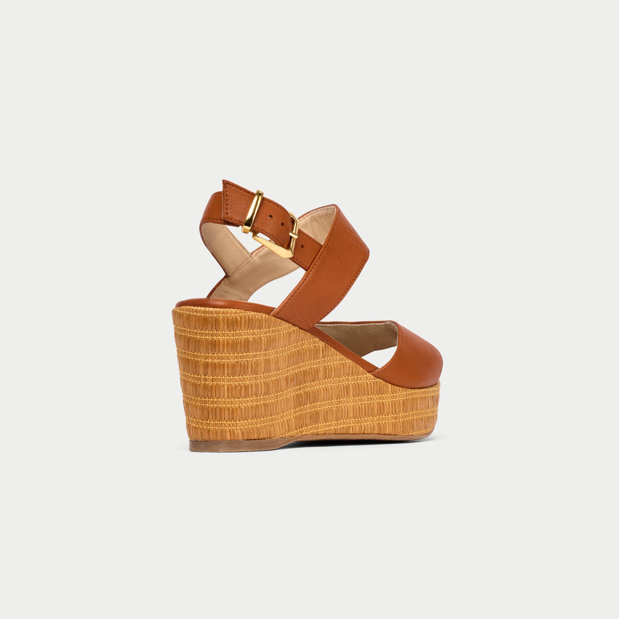 Eloise Navy Suede Wedges