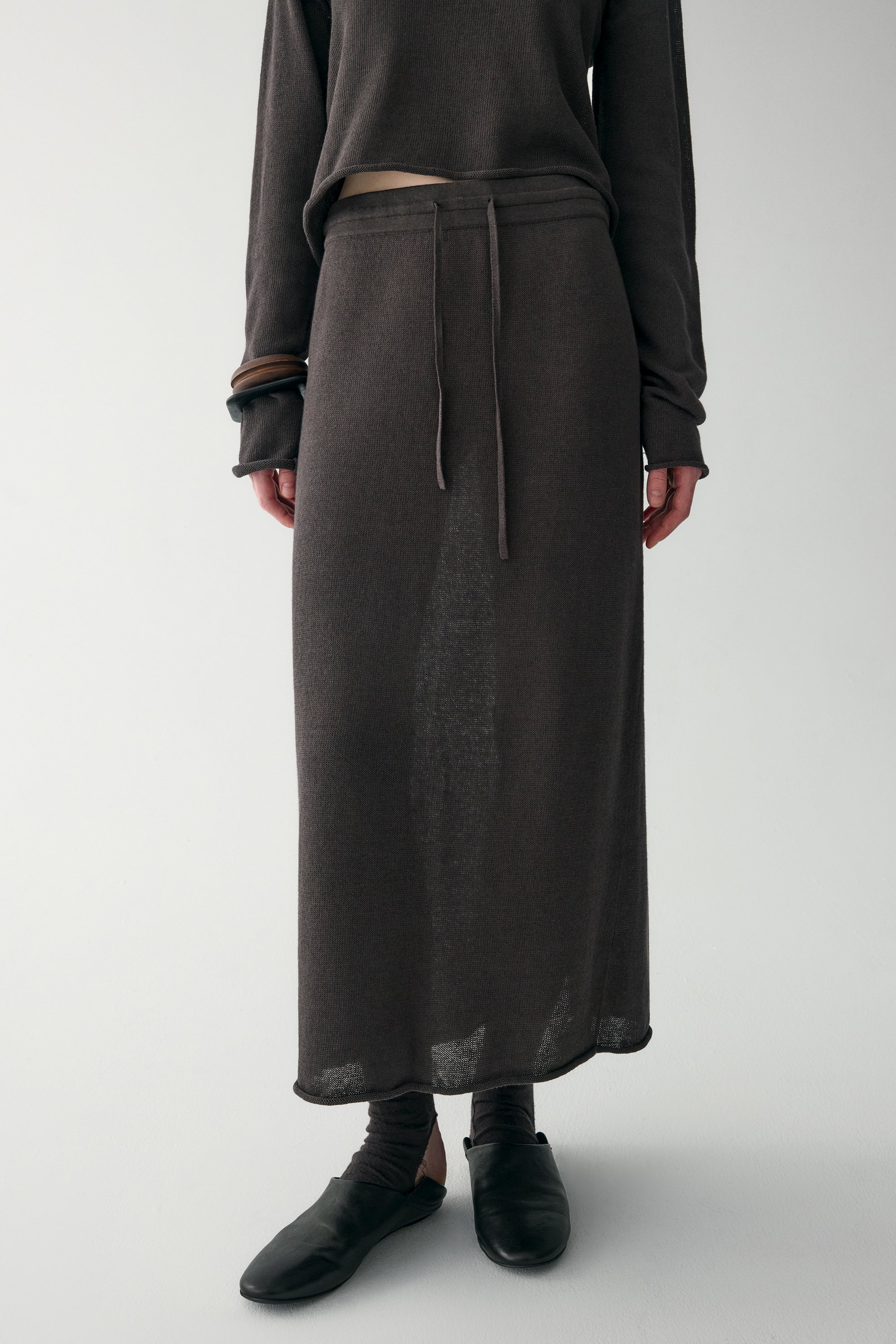 Cotton-linen Maxi Dress